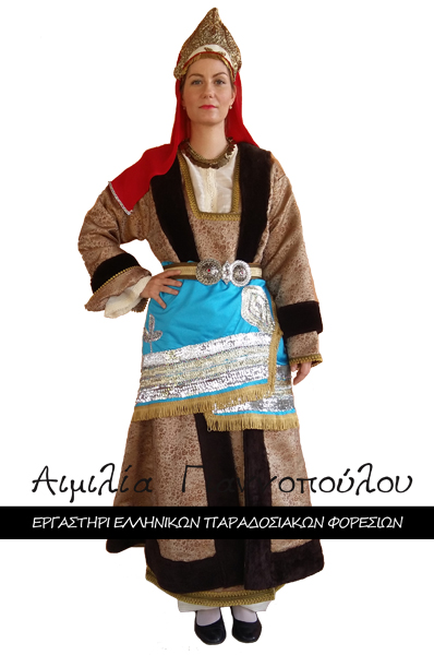 Γυναικεία Παραδοσιακή Φορεσιά Σύλλης Ικονίου